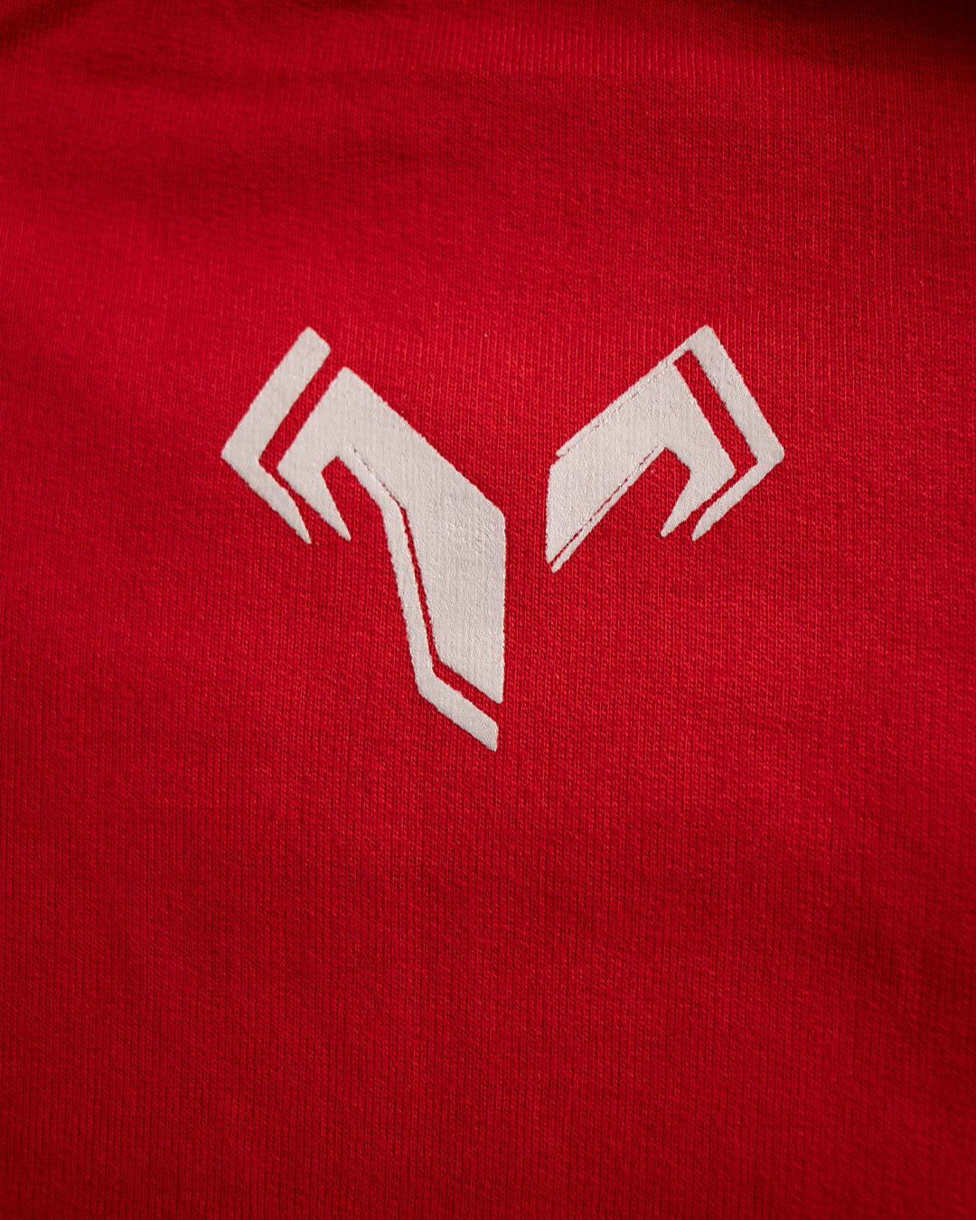 Red Blank Oversized T-shirt