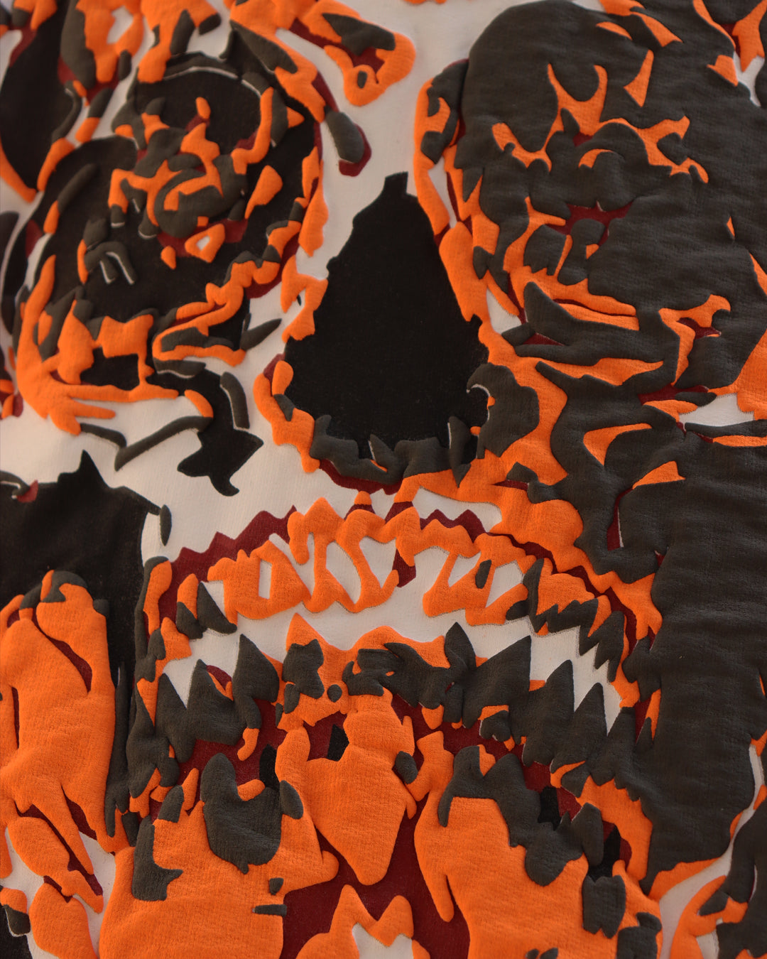 Molten Skull Oversized T-shirt