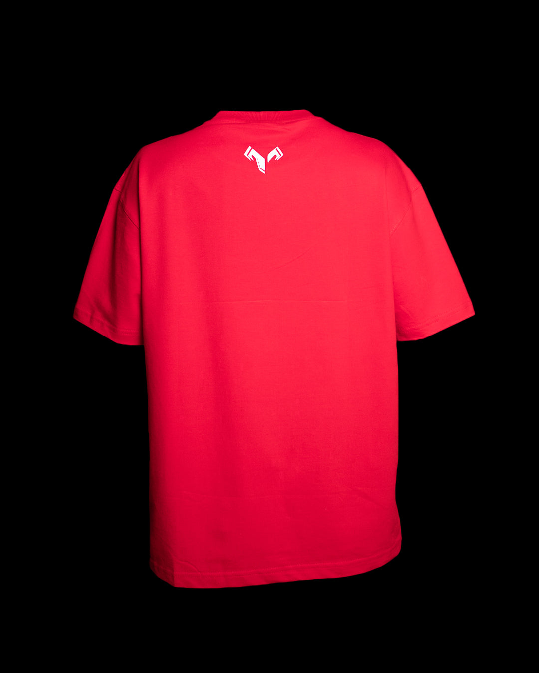 Red Blank Oversized T-shirt