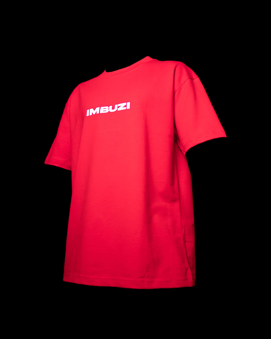 Red Blank Oversized T-shirt
