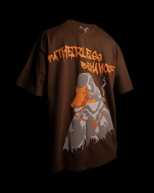 FATHERLESS BEHAVIOUR Oversized T-shirt
